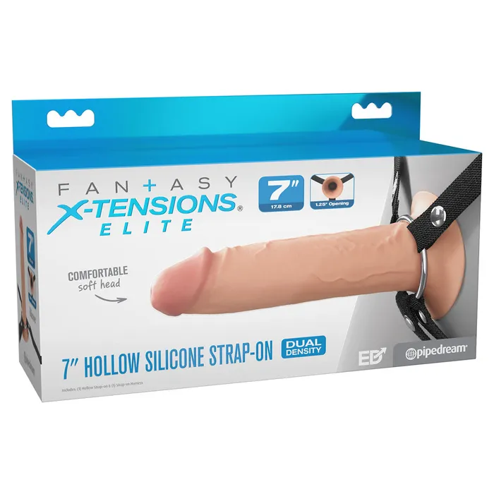 Pipedream Female Sex Toys FX Elite 7 Silicone Hollow StrapOn Flesh Flesh 178 cm Hollow StrapOn Pipedream Female Sex Toys FX Elite 7 Silicone Hollow StrapOn Flesh Flesh 178 cm Hollow StrapOn